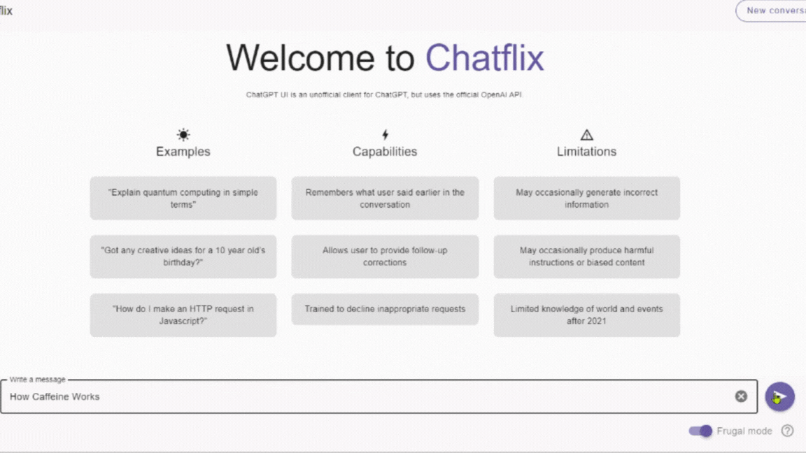 Chatflix Demo